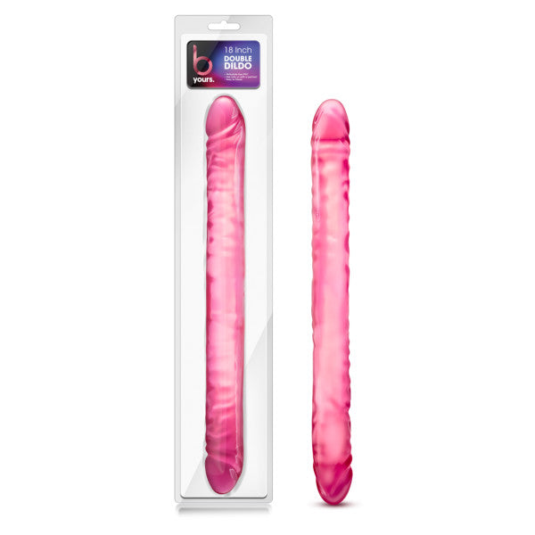 B Yours - 18'' Double Dildo - Pink 45.7 cm (18'') Double Dong - Just for you desires
