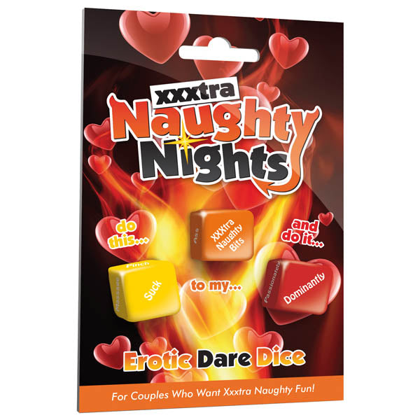 Naughty Nights Erotic Dare Dice - Lovers Dice Game - Just for you desires