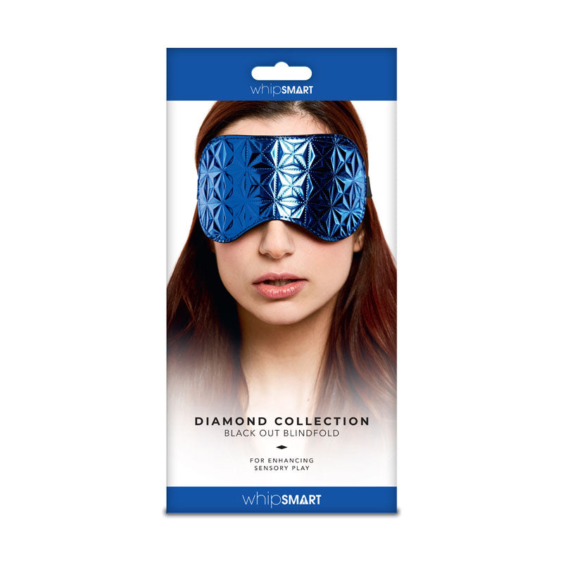 WhipSmart Diamond Eyemask - Blue Restraint - Just for you desires
