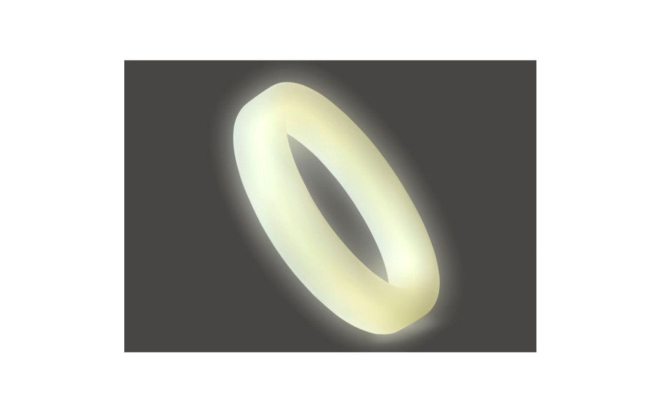 Classic Silicone Medium Stretch Penis Ring 44mm Glow In The Dark - Just for you desires