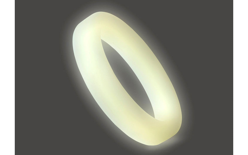 Classic Silicone Medium Stretch Penis Ring 36mm Glow In The Dark - Just for you desires